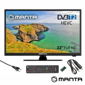 TV LED 22" HDMI USB 230/12V FULL HD MANTA - (22LFN123D)