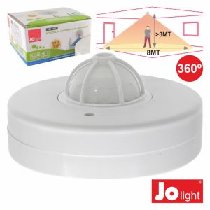 Detetor De Movimento Pir De Tecto Jolight - (23-102)