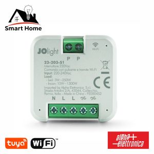 Módulo Automação Interruptor WiFi 1 Canal Tuya ALPHA - (23-203-S1)