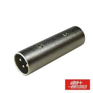 Ficha Adaptadora XLR 3p Macho / XLR 3p Macho - (40-95)