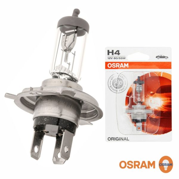 Lâmpada H4 55W 12V Halogéneo OSRAM - (64193)