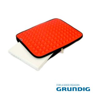 Bolsa Laptop/Tablet 17" Bolhas Vermelho Grundig - (76679R)