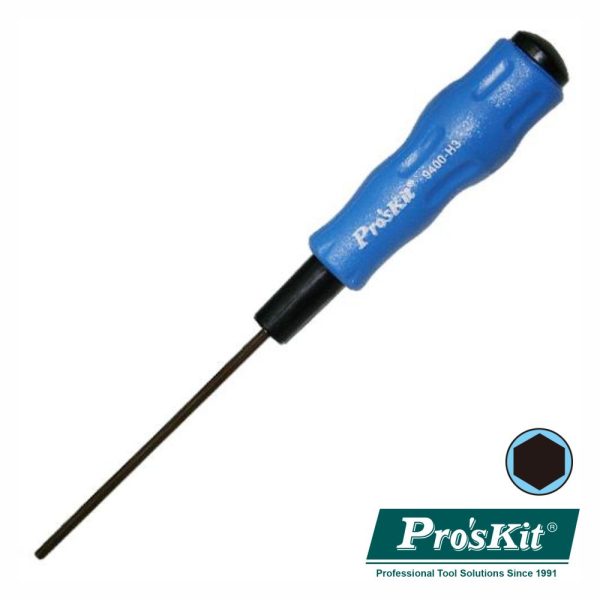 Chave Hexagonal de Precisão 3mm PROSKIT - (89400-H3)