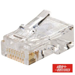 Ficha RJ45 Modular 8p8c - (94-318)