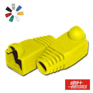 Capa Protectora P/ Conector RJ45 Amarelo - (94-925G)