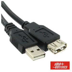 Cabo USB-A 2.0 Macho / USB-A Fêmea 3m - (95-601/3A)