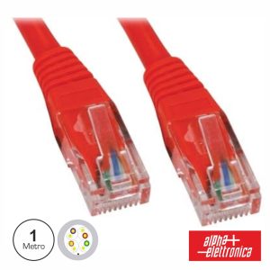 Cabo UTP CAT5E Vermelho 1M - (95-706/01RB)