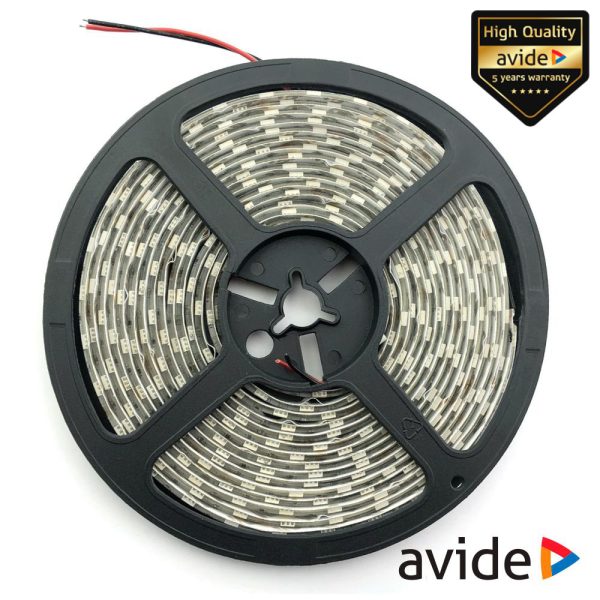 Fita 600 LEDS 2835 6400K 12V 24W/m 5m IP65 AVIDE - (ABLS-120CW65-24W)