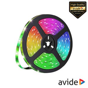 Fita 300 LEDS 5050 RGB 12V 14.4W/m 5m IP65 AVIDE - (ABLS-60RGB65)