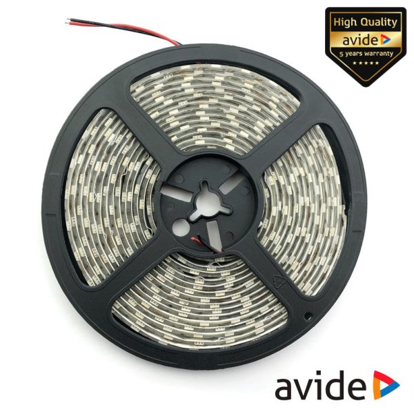 Fita 600 LEDS 2835 6400K 24V 24W/m 5m IP65 AVIDE - (ABLS24-120CW65-24W)