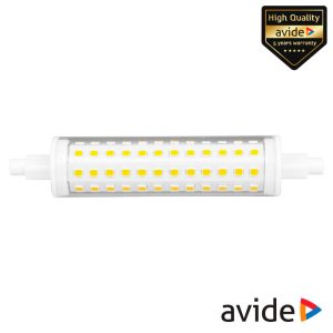 Lâmpada R7S 9W 230V LED 118mm 6400K 910lm AVIDE - (ABR7SCW9W)