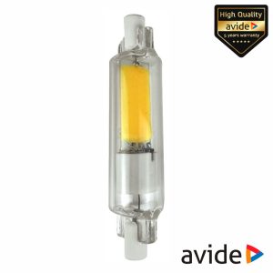 Lâmpada R7S 5W 230V LED COB Dimável 78mm 4000K 500lm AVIDE - (ABR7SNW5W-CL-D)