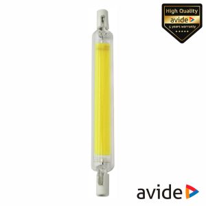 Lâmpada R7S 13W 230V LED COB 118mm 3000K 1100lm AVIDE - (ABR7SWW13W-CL)