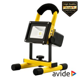 Foco LED Portátil Recarregável 30W 4000k 1650lm IP65 AVIDE - (ABRFLNW-30W)