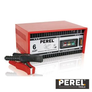 Carregador De Baterias Chumbo 12V 6a Perel - (AC06)