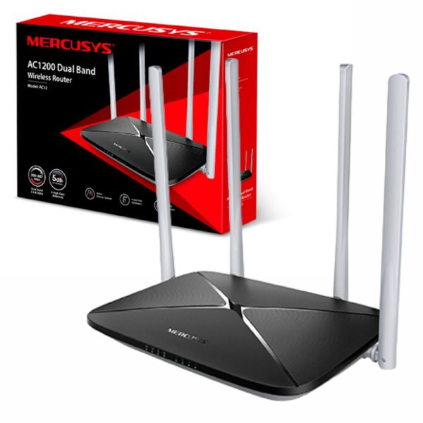 Router Wifi 5 802.11ac Dual-Band 1167Mbps 4 Portas - (AC1200)