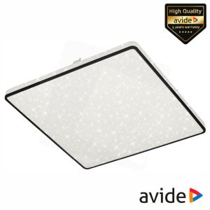 Painel LED Quadrado Aplique 48W 420mm Tri-White 3600lm AVIDE - (ACLOCCT-48W-MIA)