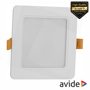 Painel LEDS Quadrado 9W 120mm 6400K 900lm AVIDE - (ACRPCW-S-9W-PC)