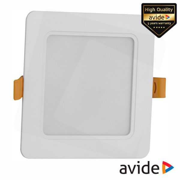 Painel LEDS Quadrado 9W 120mm 6400K 900lm AVIDE - (ACRPCW-S-9W-PC)