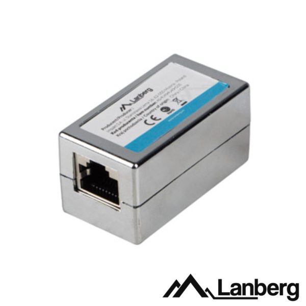 Ficha Adaptadora RJ45 Fêmea p/ RJ45 Fêmea LANBERG - (AD-RJ45-RJ45-OS6)