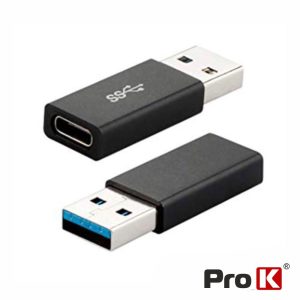 Adaptador USB-A / USB-C 3.0 PROK - (ADAP-USBA/USBC3.0)