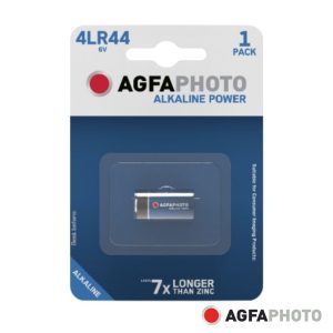 Pilha Alcalina 4LR44 6V 1x Blister POWER AGFAPHOTO - (APA4LR44)