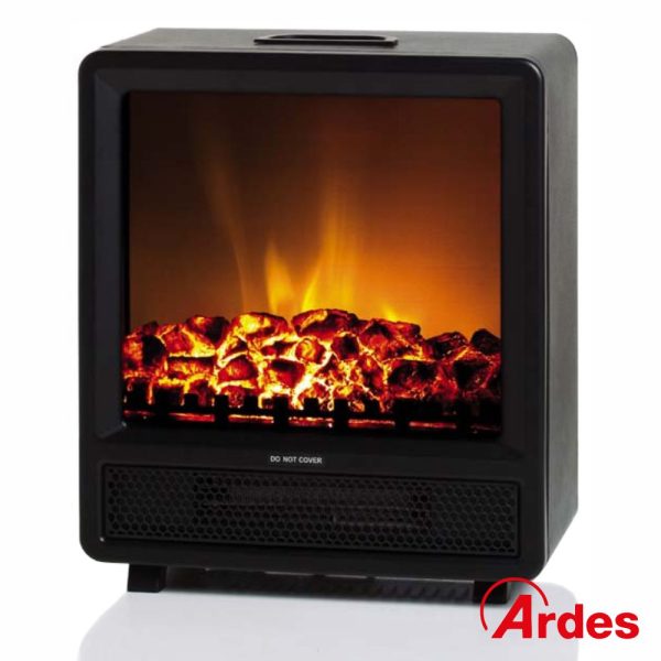 Lareira Elétrica 750/1500W C/ Efeito Chama ARDES - (AR350)