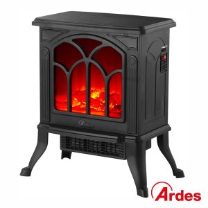 Lareira Elétrica 750/1500W C/ Efeito Chama Termostato ARDES - (AR354)