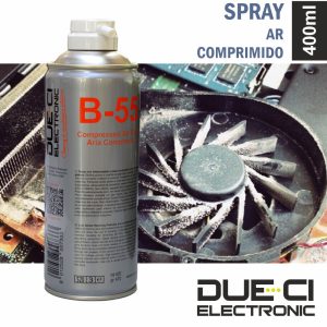 Spray De 400ml Ar Comprimido Due-Ci - (B-55)