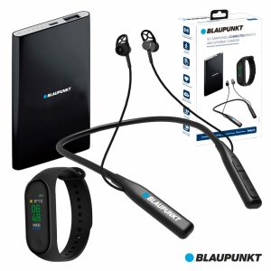 Auscultadores Bluetooth Smartband E PoWerbank BLAUPUNKT - (BLP1560.133)