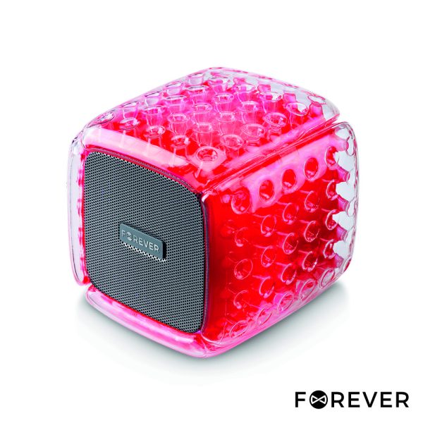 Coluna Bluetooth Portátil 5W Vermelha FOREVER - (BS-700RD)