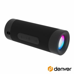 Coluna Bluetooth Portátil 2x5W AUX/USB/MicroSD DENVER - (BTV-208B)