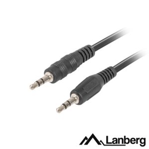 Cabo Jack 3.5mm Macho / Jack 3.5mm Macho 1.2m LANBERG - (CA-MJMJ-10CC-0012)