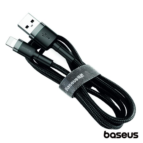 Cabo USB-A Macho P/ Lightning Macho 1m Cafule BASEUS - (CALKLF-BG1)