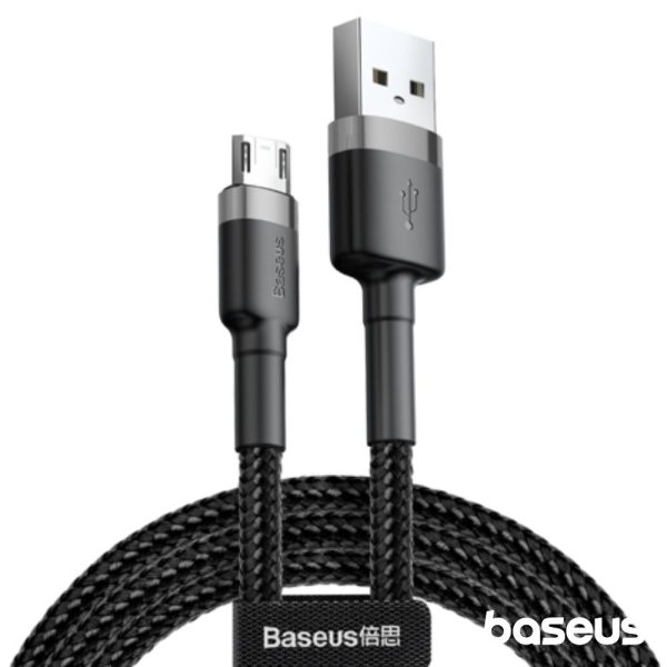 Cabo USB-A 2.0 Macho P/ MicroUSB Macho 2m Cafule BASEUS - (CAMKLF-CG1)