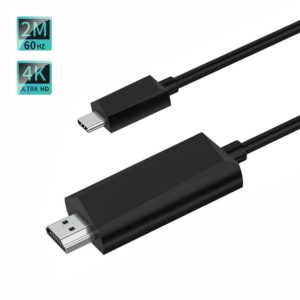 Cabo HDMI Macho / USB-C Macho Preto 4K 2m - (CH0020-BK)