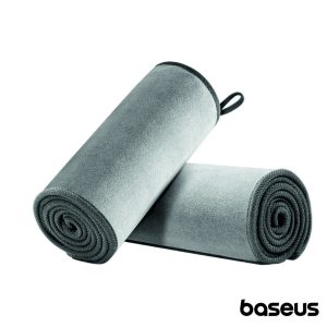 Conjunto de 2 Toalhas de Secagem P/ Automóvel 40x40cm BASEUS - (CRXCMJ-0G)