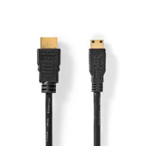 Cabo HDMI Dourado Macho / Mini HDMI Macho 4K@30Hz 1.5m - (CVGL34500BK15)