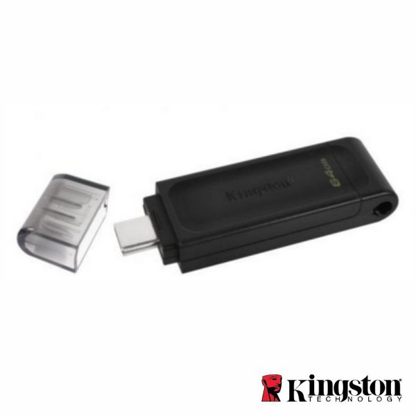 Pen USB-C 64GB USB 3.2 KINGSTON - (DT70/64GB)