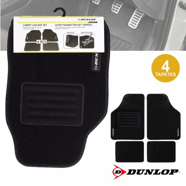 Tapetes Universais Pretos Dunlop - (DUN104)