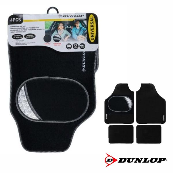 Tapetes Universais Pretos DUNLOP - (DUN208)