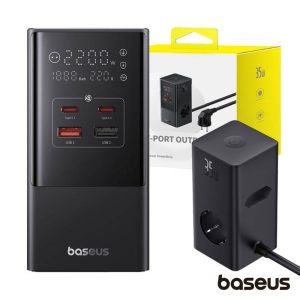 Estação de Carregamento 2x Schuko 2x USB-A 2x USB-C 35W 1.5m - (E00023606113-00)