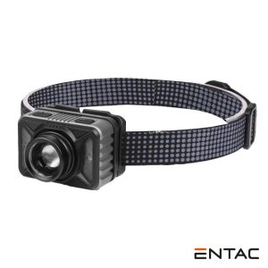 Lanterna de Cabeça C/ 1 LED CREE XHP50+R 10W E Sensor ENTAC - (EHL-ZH-10W-R)