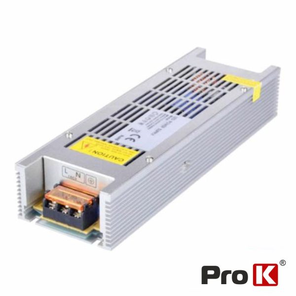 Fonte de Alimentação Industrial Slim 12V 240W 20A PROK - (FAI12V-20AS(N))