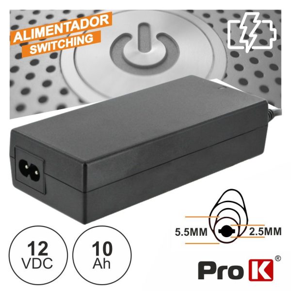 Alimentador Switching 12V 10A - (FAS12V10A(H))