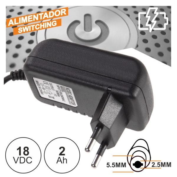 Alimentador Switching 18v 2a - (FAS18V2A(H))