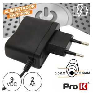 Alimentador Switching 9V 2a PROK - (FAS9V2A(H))