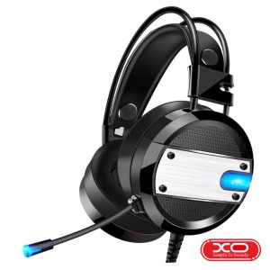 Auscultadores Gaming C/ Fios Preto XO - (GE-02-BK)