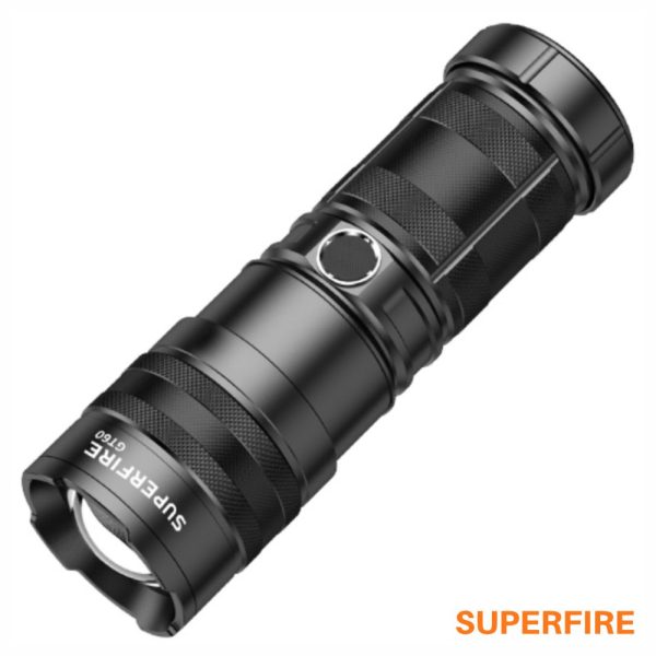 Lanterna 36W 1680lm IP34 Zoom SUPERFIRE - (GT60)