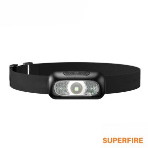 Lanterna de Cabeça 2W 110lm IP44 SUPERFIRE - (HL05-L)